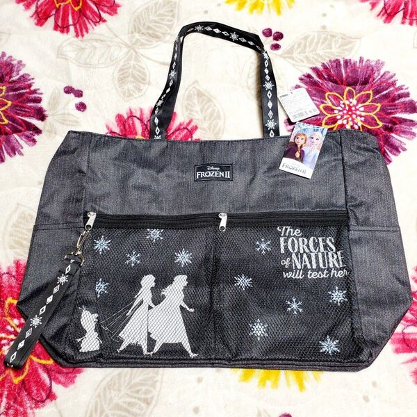 新品 アナと雪の女王 トートバッグ ボストンバッグ アナ エルサ オラフ