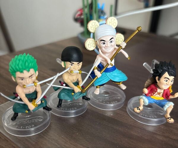 ワンピース フィギュア かまいたち ワンピの実 4個セット