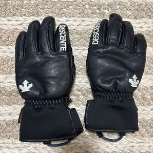DESCENTE ウィンタースポーツ グローブ 革 L