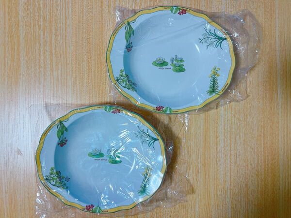 ノリタケ リンネコレクション クラフトーン 深皿 2点 Noritake 洋食器