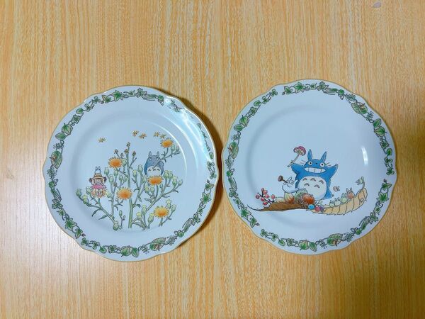 ノリタケ プレート2枚 となりのトトロ Noritake 皿