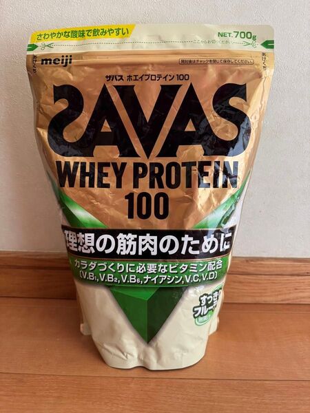 30明治 ザバス(SAVAS) ホエイプロテイン100 すっきりフルーティー風味700g ダイエット トレーニング理想の筋肉 安い