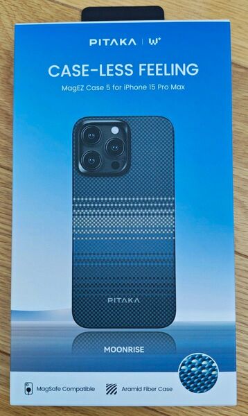 【未開封品】PITAKA MagEZ Case 5 for iPhone 15 Pro MAX ムーンライズ