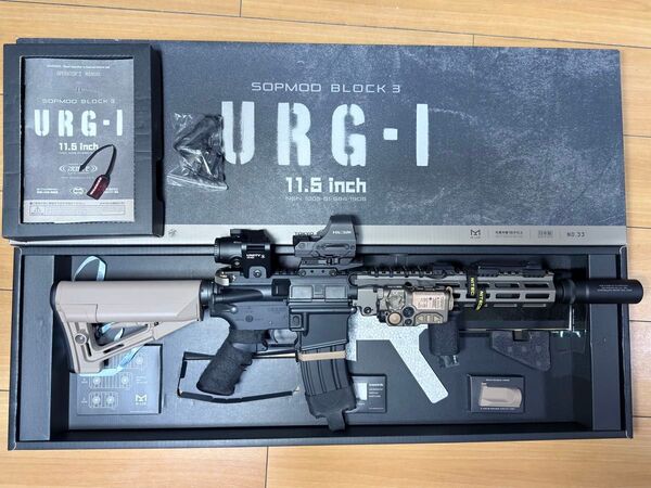 東京マルイ No.33 URG-I 11.5inch SOPMOD BLOCK3
