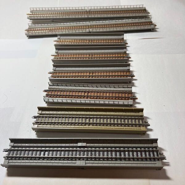 TOMIX Nゲージ 高架線レール 11本セット