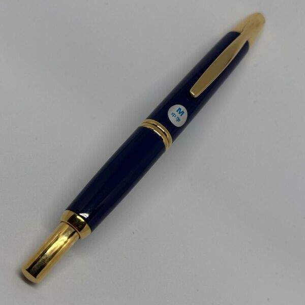 PILOT(パイロット) 万年筆 キャップレス FC-15SR-DL ダークブルー ゴールド M中字