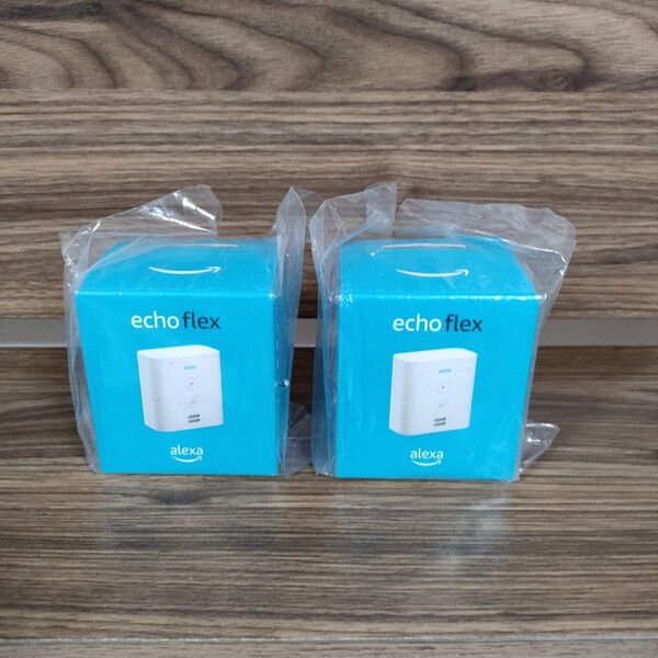 新品未開封 Echo Flex プラグイン式スマートスピーカー 2点セット