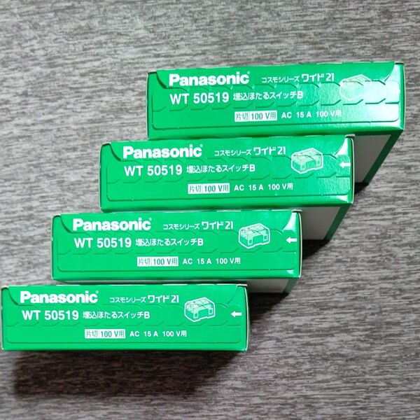 WT50519 Panasonic 埋込 ほたるスイッチB 40個セット パナソニック