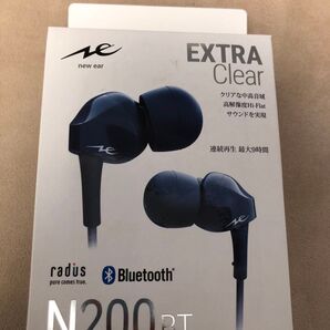 radius N200BT Bluetoothイヤホン ネイビー 未使用