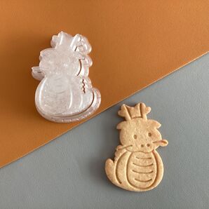 【クッキー型】辰 干支 正月 龍 アイシング アイシングクッキー