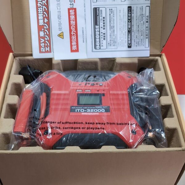 新品 88ハウス ジャンプスターター ITO-32000 L1614 12V/24V 兼用 マルチファンクション 外箱小破れあり
