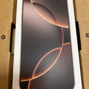 iPhone 16 Pro Max 1TB デザートチタニウム