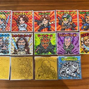 【本日まで価格】ビックリマンシール コラボ スターウォーズ キラシール 14枚 まとめ売り