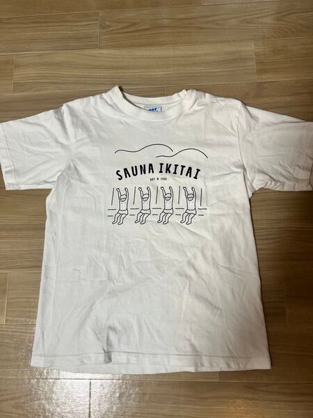 【正規】サウナイキタイ Tシャツ ホワイト Mサイズ