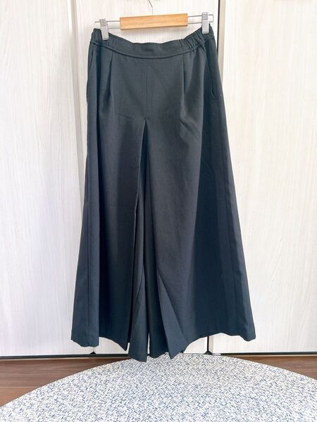 LEPSIM ワイドパンツ スカート風 ボトムス ウエストゴム ガウチョ