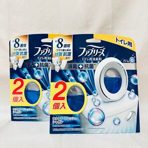 ファブリーズ トイレ用 ウルトラ・フレッシュ・シャボン 2個入×2パック