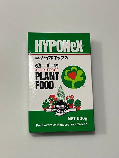 微粉ハイポネックス500gとECメーター