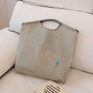 ブルーボトル エコバッグ トートバッグMサイズ ライトグレーBLUE BOTTLE COFFEE ショルダー無し