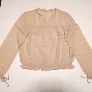 エンブロイダリー 長袖 トップス レディース服 女の子160