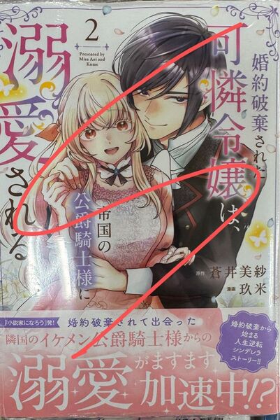 新刊 婚約破棄された可憐令嬢は、帝国の公爵騎士様に溺愛される(2)