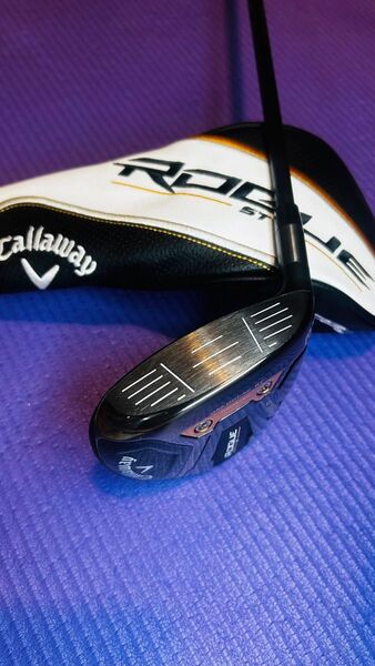 キャロウェイ ローグST MAX D フェアウェイウッド 3w ベンタス for Callaway SR ヘッドカバー付 美品!