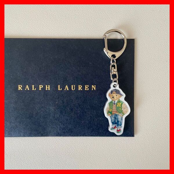 RALPH LAUREN ラルフローレン ポロベア クマ マスコット キャラクター アクリルキーホルダー