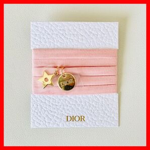Dior ディオール チャーム付き ブレスレット アクセサリー ピンク ゴールド オリジナルボックス付き 香水