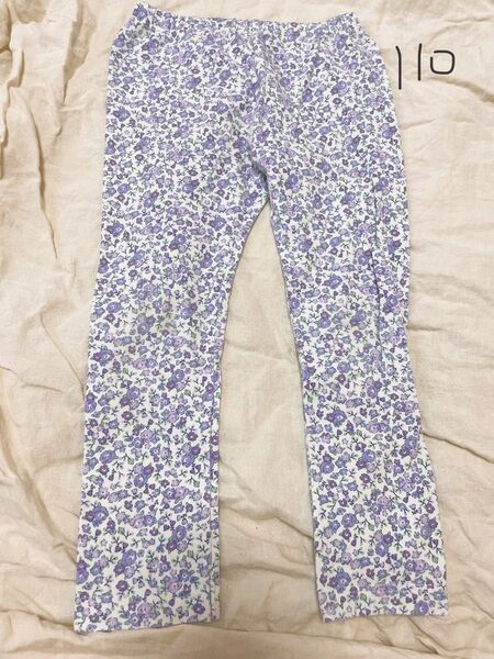 UNIQLO 110 花柄レギンス