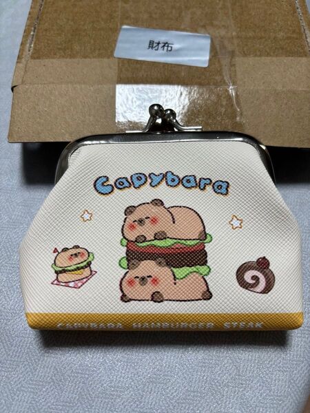 コインケース がま口 財布 がま口ポーチ 両面プリント 小銭入れ