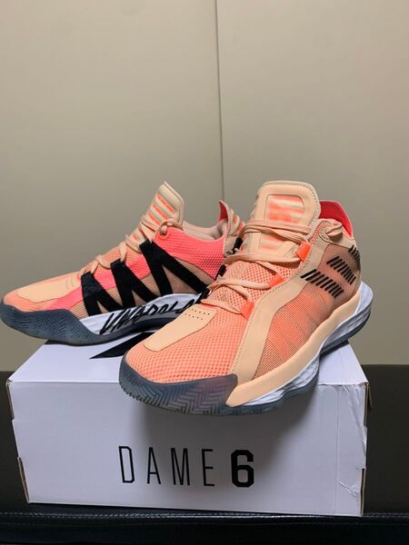adidas DAME6 海外限定カラー デイム6 バッシュ 24cm