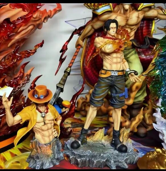 ワンピース エース フィギュア ガレージキット