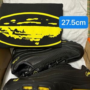 Corteiz × Nike Air Max 95 "Black and Tour Yellow" 27.5cm