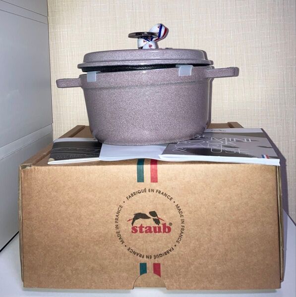 STAUB ストウブ ピコ ココット ラウンド16cm シフォンローズ
