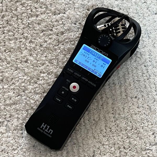 ZOOM ズーム ハンディレコーダー H1n ブラック