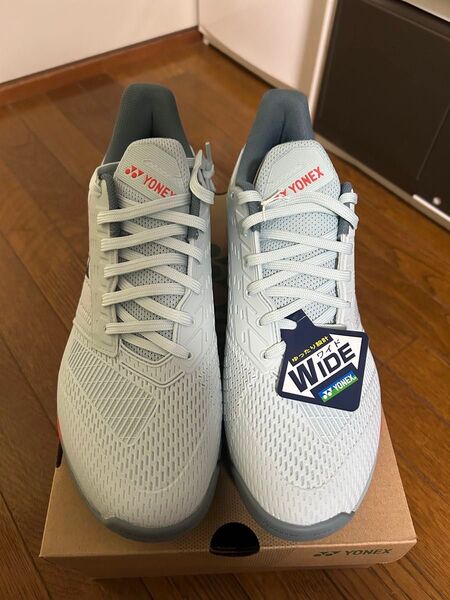 テニスシューズ ヨネックス YONEX パワークッションアドアクセルワイド オールコート用 27.5 新品