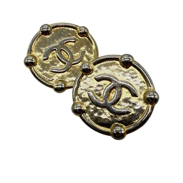 CHANEL シャネル ゴールドカラー ココマーク イヤリング ヴィンテージ