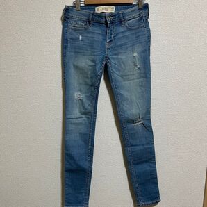 HOLLISTER ホリスター デニム スキニー S レディース デニムパンツ ジーンズ ジーパン パンツ