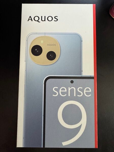 AQUOS sense9 SH-M29 SIMフリー256GBブルー新品未開封