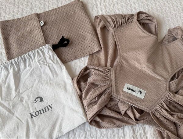 抱っこ紐 Konny コニー メッシュ ベージュ Sサイズ