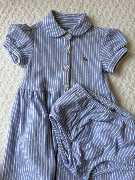 ラルフローレン RALPH LAUREN POLO ワンピース 半袖 ベビー