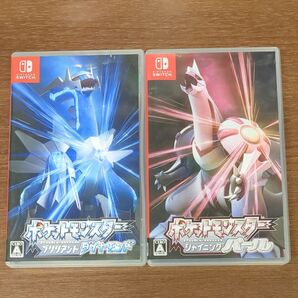 2本セット ポケットモンスター ブリリアントダイヤモンド シャイニングパール
