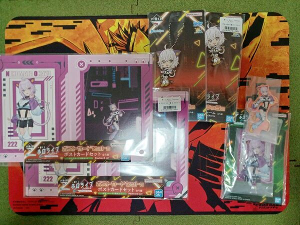 一番くじ ホロライブ ~Cyberpunk Style~ 猫又おかゆ 下位賞セット