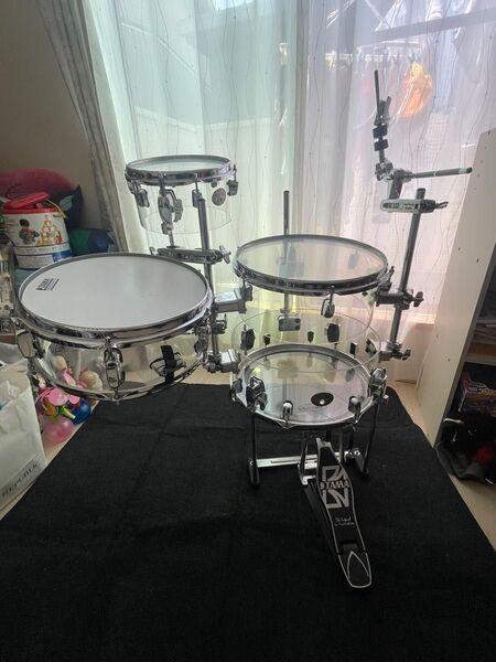 【最終 激レア美品+多数付属】TAMA シルバースター ミラージュカクテルジャムキット(メーカー20セット限定生産品)