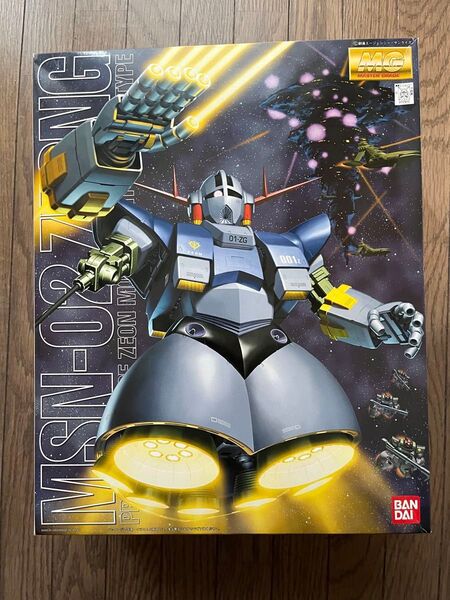 未組立 ジオング MG MSN-02 ZEONG マスターグレード 1/100 赤バンダイ