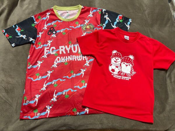 FC琉球ユニフォーム ジンベェニョキッズTシャツ150サイズ