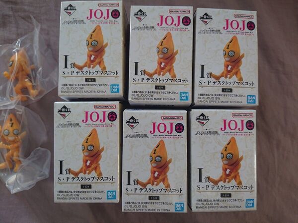 一番くじ ジョジョの奇妙な冒険 GOLDEN WIND I賞 S P デスクトップマスコット 全6