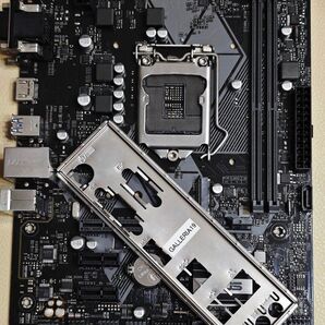 ★中古美品★③ ASUS H310M-AT R2.0、最新BIOS、windows11サポート、アクティブ自動認証★ioパネル付