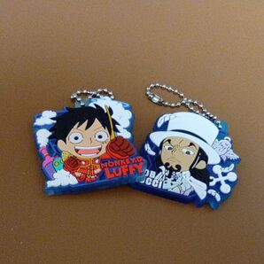 ワンピース ラバマスグミ2 ラバーマスコット2個セット。