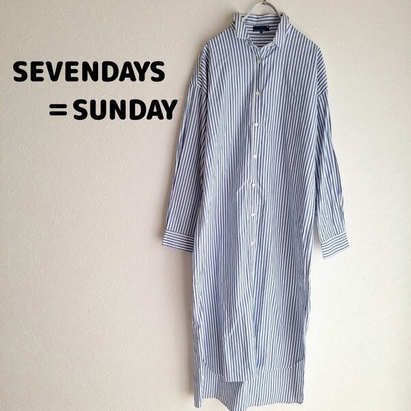 SEVENDAYS=SUNDAY ロングワンピース セブンデイズサンデー 3856