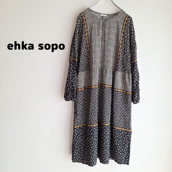 ehka sopo ロングワンピース エヘカソポ 3856